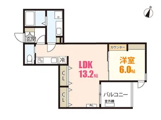 Flugel【2階】の間取り