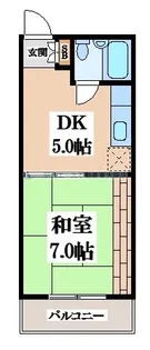 アクセル東大阪【3階】の間取り
