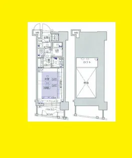 エステムコート新大阪IIIステーションプラザ【8階】の間取り