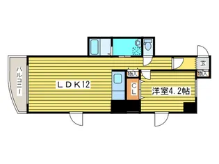 VANGUARD QUALIA【6階】の間取り