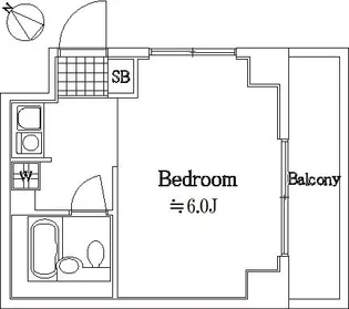 ライオンズマンション横浜第三【2階】の間取り
