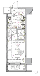 ディアレイシャス西武柳沢【9階】の間取り
