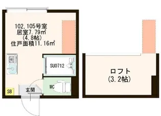 Sunny Place【1階】の間取り