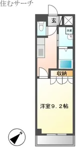 プレッソリーバ【1階】の間取り