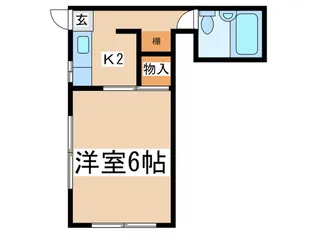 グリーンコーポ【1階】の間取り