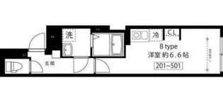 東京都文京区大塚4【マンション】の間取り