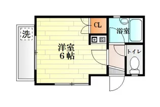 エクリスカーナよこすか【1階】の間取り