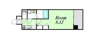 アドバンス新大阪V【14階】の間取り