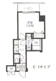 クレミエヒロイ【12階】の間取り