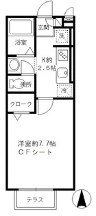 ジョリメゾン【2階】の間取り