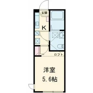 アルシオーネ絹ヶ丘【2階】の間取り