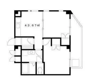 東京都練馬区関町北4【マンション】の間取り