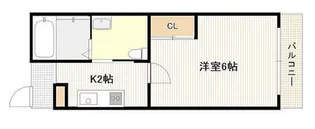 広島県広島市西区草津新町1【マンション】の間取り