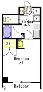 グランソール東照宮【1階】の間取り