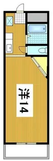 センチュリー東中央【4階】の間取り