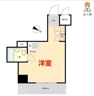 ライオンズマンション吉野町第2【1階】の間取り