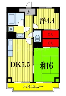 ラ・フォレ薬円台【3階】の間取り