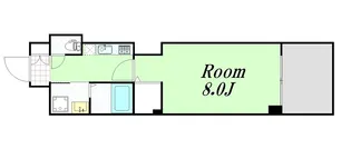 フォレスト梅田西【2階】の間取り