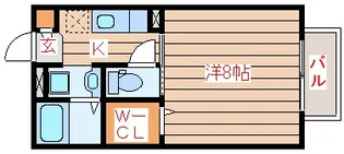 D-room小松島【2階】の間取り