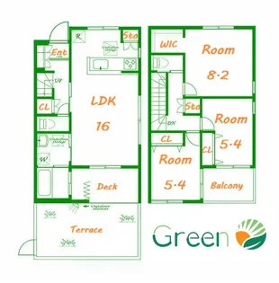 神奈川県藤沢市鵠沼海岸1【一戸建】の間取り