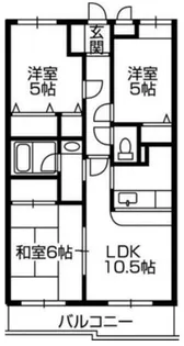 第3旭マンション【1階】の間取り