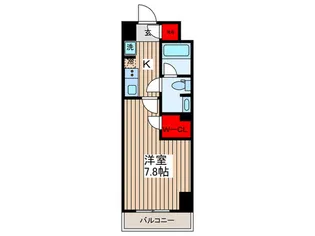 アルテシモコルソ【5階】の間取り