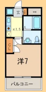 JCアベニューみずほ台【3階】の間取り