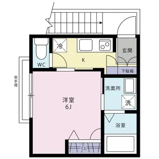 シャーメゾン荻窪【2階】の間取り
