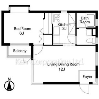 鎌倉リトルガーデン【2階】の間取り