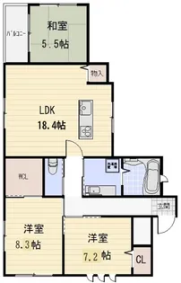 T-ステージ【3階】の間取り