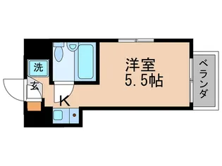 リトルズ要町【2階】の間取り