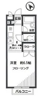 ベイハウスK【1階】の間取り