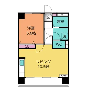 FamilleII (ファミールII)【2階】の間取り