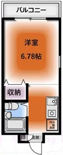 EIGHT BLDG.-MitakadaiII-【3階】の間取り