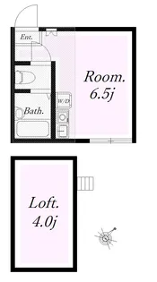 神奈川県横浜市神奈川区七島町【アパート】の間取り