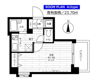 ステージグランデ桜台駅前【7階】の間取り