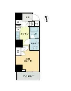 VIOR文京関口【6階】の間取り