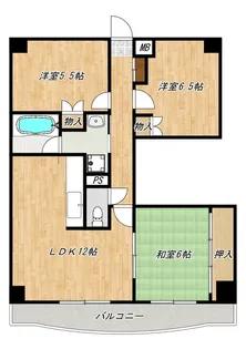 シャルマン・2【2階】の間取り