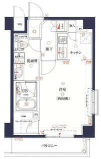 アデッソ上野ベレッツァ【10階】の間取り