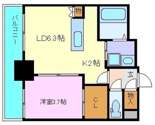 MODENA CENTRO(モデナセントロ)【6階】の間取り