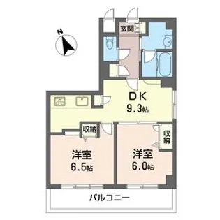 グレイスメイ【2階】の間取り