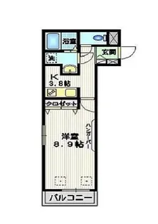 コンフォート【3階】の間取り