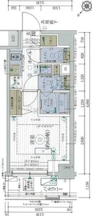 エステムプラザ品川西小山【9階】の間取り