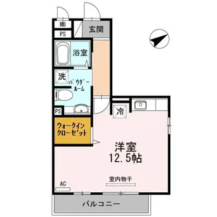 ルメルシェ【3階】の間取り