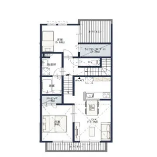 アルカンシエル【2階】の間取り