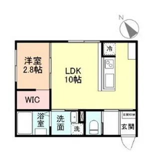 TRINITY【2階】の間取り