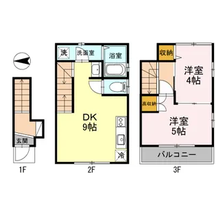 ビーバーズハウスIII【3階】の間取り