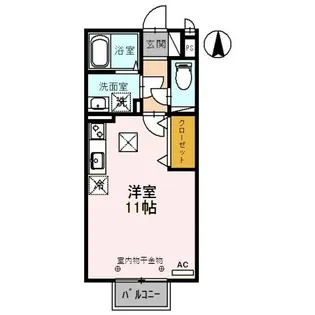 エザンスTH【1階】の間取り