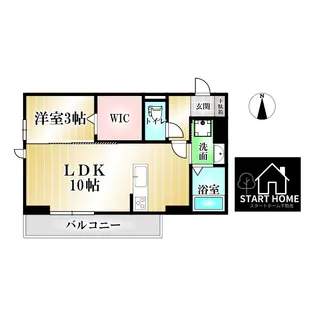 エル・ソル南庄町【1階】の間取り