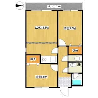 APARTMENT KA-YA 田園調布【3階】の間取り
